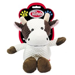 Aqua Nova Pet Nova zabawka pluszowa - krowa piszcząca 32cm