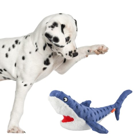 Aqua Nova Pet Nova zabawka pluszowa - rekin piszczący 32cm