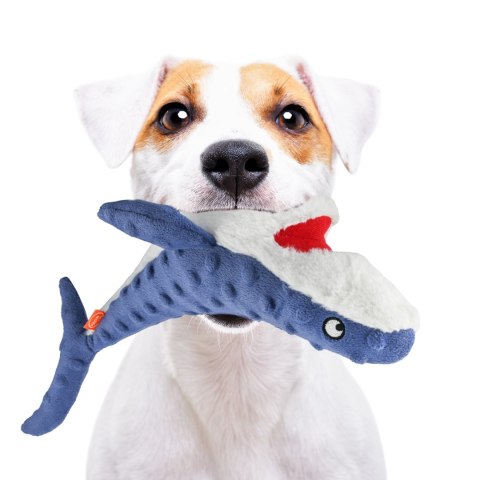 Aqua Nova Pet Nova zabawka pluszowa - rekin piszczący 32cm