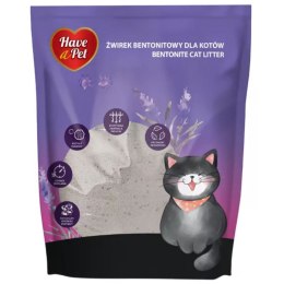 Aquael Have a Pet Żwirek Bentonitowy dla kotów o zapachu Lawendy 5kg