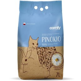 Aquael Żwirek Drewniany Comfy Pinokio Rumianek 7L - naturalny żwirek dla kotów i gryzoni