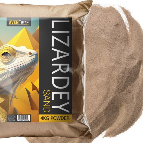 Aventerra Sweden LIZARDEY Sand 4kg - piasek dla gadów Aventerra