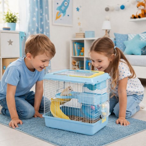 Furrever Friends Furrever Friends Miku Easy Small Blue - klatka dla małych gryzoni zestaw