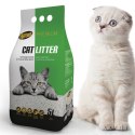 Hilton Cat Litter White Aloe 5l - żwirek biały bentonitowy o zapachu aloe vera HILTON