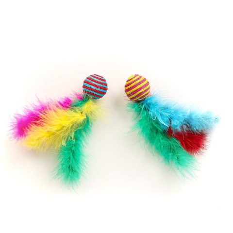 Happypet HappyPet Carnival Ball Toy - zabawka dla kotów 2 szt