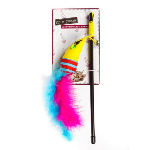 HappyPet Carnival Mouse Toy - zabawka wędka dla kotów Happypet