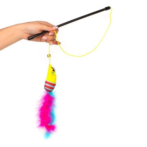 HappyPet Carnival Mouse Toy - zabawka wędka dla kotów Happypet