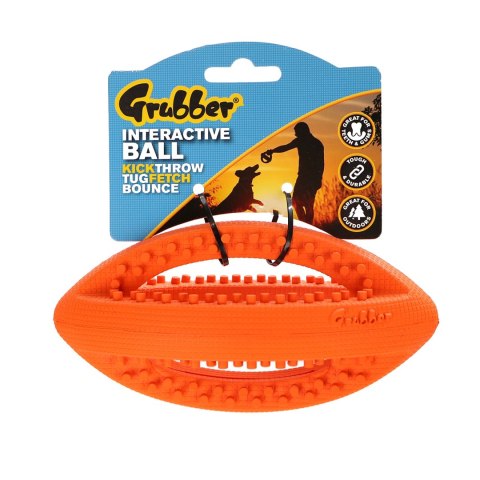 Happypet HappyPet Interactive Rugby Ball Mini - gumowa piłka rugby