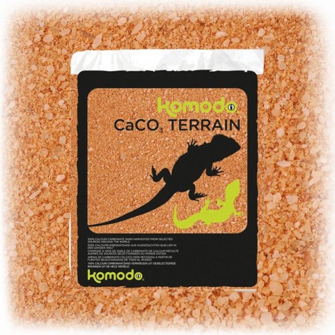 Komodo CaCo3 Sand Terracota - jadalny piasek dla gadów Komodo
