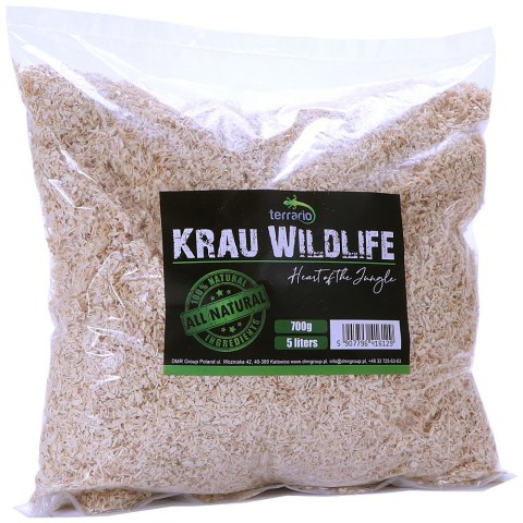 Terrario Krau Wildlife 5l - włókno drewniane Aspen / Lignocel Terrario