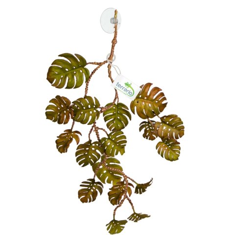 Terrario - Sztuczna Roślina do Terrarium - Monstera Wisząca - 70 cm Terrario