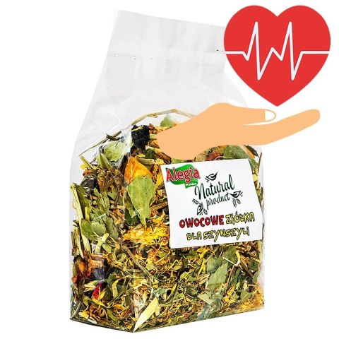Alegia - owocowe ziółka dla szynszyli 130g Alegia