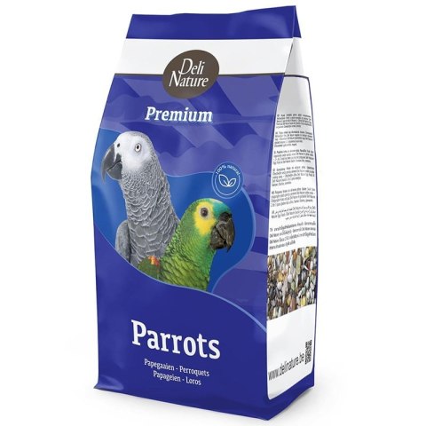 Deli Nature Premium Parrots - mieszanka z owocami dla dużych papug 800g Deli Nature