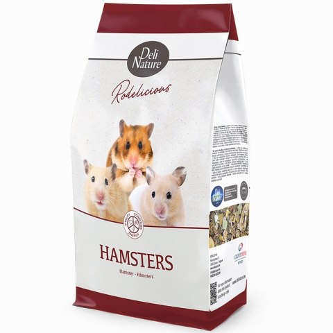 Deli Nature Rodelicious Hamsters - kompletna karma dla chomików 750g Deli Nature