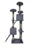 Drapak drzewko Legowisko Wieża dla Kota 170cm Jasnoszary ANIMEL