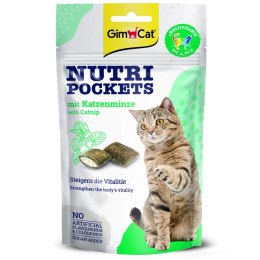 GimCat Nutri Pockets Catnip - kocie przysmaki z kocimiętką Gimdog / Gimcat