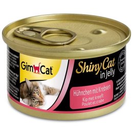 GimCat ShinyCat in Jelly - karma mięsna kurczak i raki 70g Gimdog / Gimcat