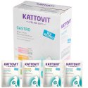 Kattovit Gastro Multipack 12x85g - karma dla kotów chorych na jelita, żołądek i trzustkę KATTOVIT