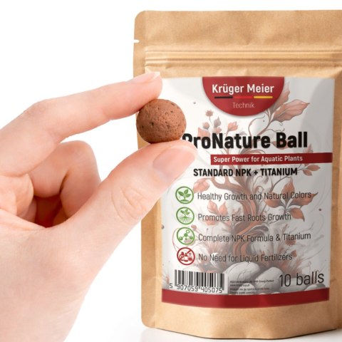 Kruger Meier ProNature Ball 10 - kulki nawozowe z biostymulatorem Kruger Meier
