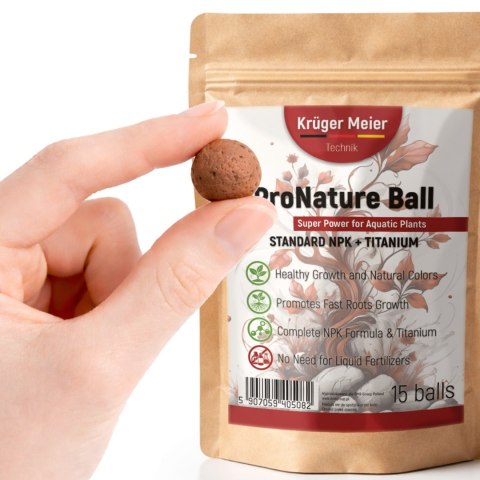 Kruger Meier ProNature Ball 15 - kulki nawozowe z biostymulatorem Kruger Meier