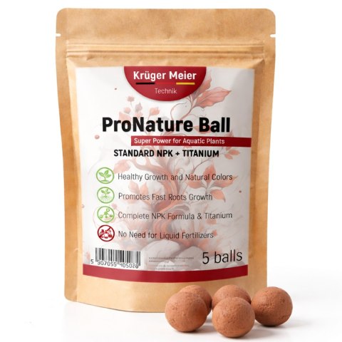 Kruger Meier ProNature Ball 5 - kulki nawozowe z biostymulatorem Kruger Meier