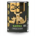 MOKRA KARMA DLA PSA SARNA 400 g MONOPROTEINOWA HIPOALERGICZNA Z BŁONNIKIEM