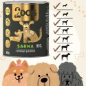 MOKRA KARMA DLA PSA SARNA 800 g MONOPROTEINOWA HIPOALERGICZNA Z BŁONNIKIEM