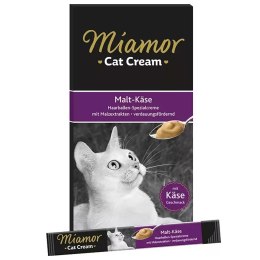 Miamor Cat Cream Anti-Hairball - paszteciki na kłaczki 6x15g Miamor