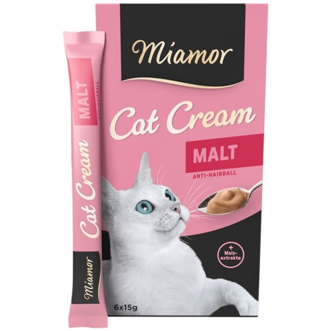 Miamor Cat Cream Malt - paszteciki kremowe dla kotów 6x90g Miamor