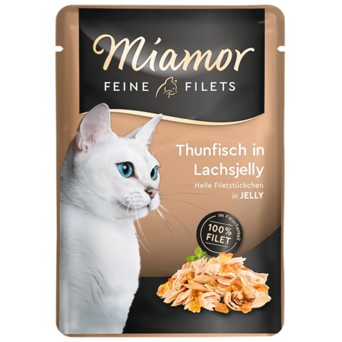 Miamor Filets Thunfisch in Krebsjelly - tuńczyk w galarecie łososiowej 100g Miamor