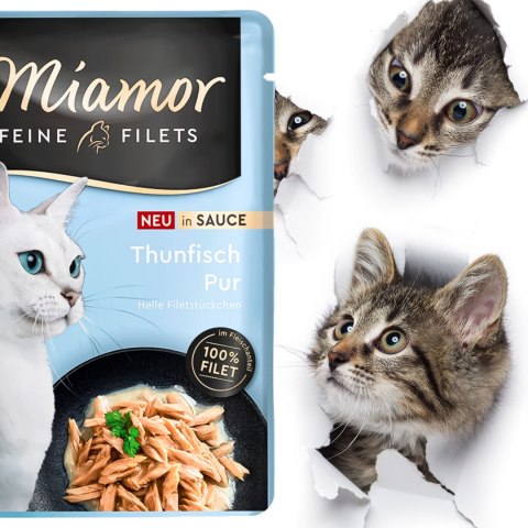 Miamor Filets Thunfisch in Sauce - tuńczyk w sosie 100g Miamor