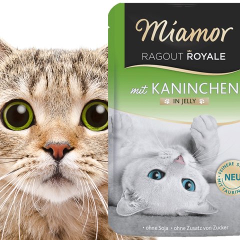 Miamor Royale mit Kaninchen - mokra karma królik w galarecie 100g Miamor