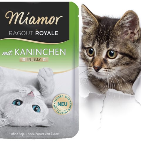 Miamor Royale mit Kaninchen - mokra karma królik w galarecie 100g Miamor