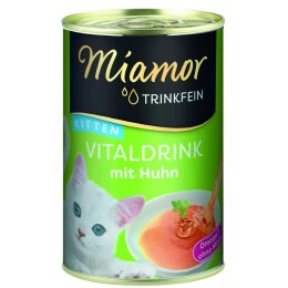 Miamor Vitaldrink Kitten - zupka dla kociąt o smaku kurczaka135ml Miamor