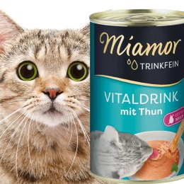 Miamor Vitaldrink mit Thun - tuńczykowa zupka dla kotów 135ml Miamor