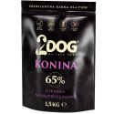 PÓŁWILGOTNA KARMA DLA PSÓW 2DOG KONINA 65% MONOPTOTEINOWA 1,5 KG BEZ ZBÓŻ