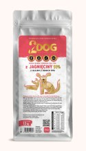 SUCHA KARMA DLA PSA 2Dog JAGNIĘCINA 1,2kg ZIMNOTŁOCZONA HIPOALERGICZNA MONO