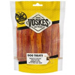 Voskes Chicken Fillet Strips With Lamb - suszone mięso dla psa z kurczak z jagnięciną 400g Voskes