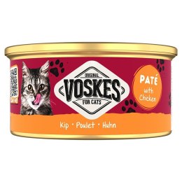 Voskes Paté Wetfood With Chicken - pasztet z kurczakiem karma dla kota 85g Voskes