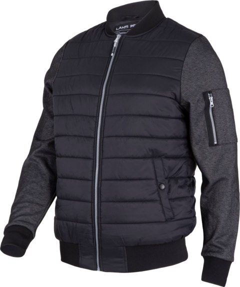Bluza ocieplana "bomber" czarna,"3xl", ce, lahti