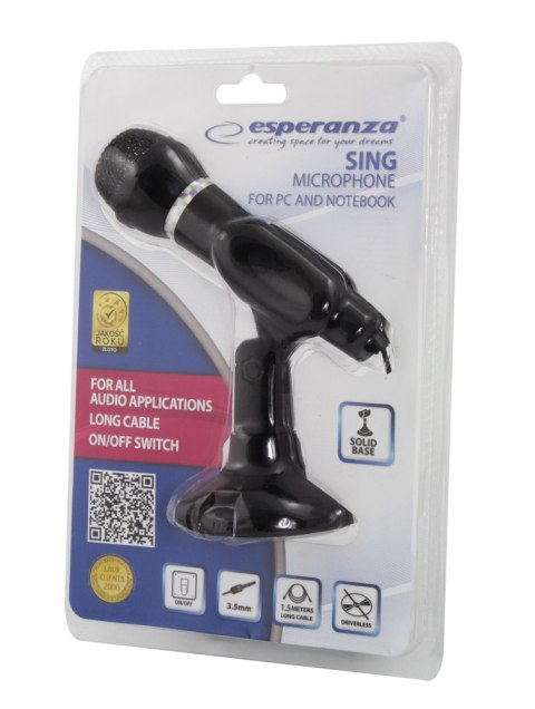 EH180 Esperanza mikrofon sing